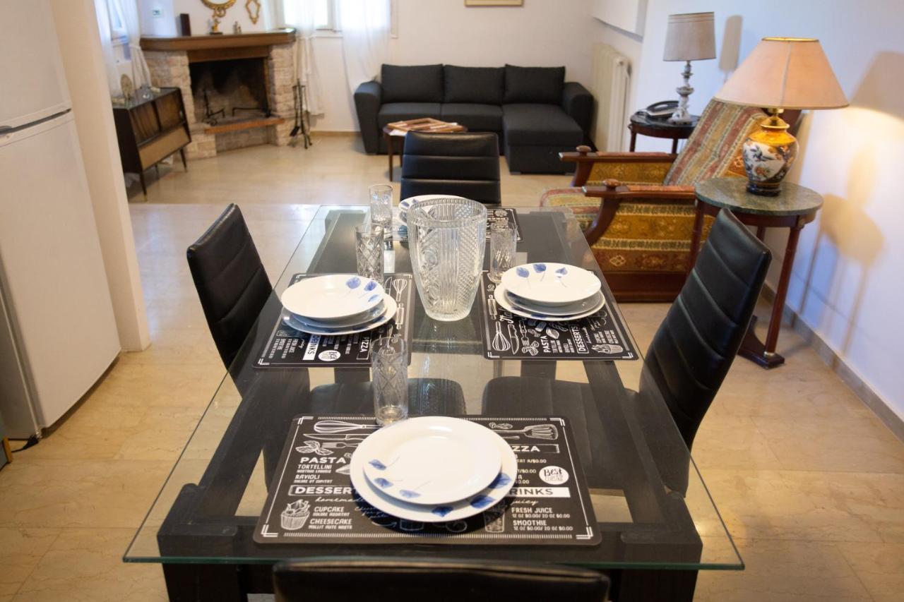 Traditional Villa Appartment With Garden, Also For Gatherings ,15 Minutes From Thessaloniki Airport Dış mekan fotoğraf