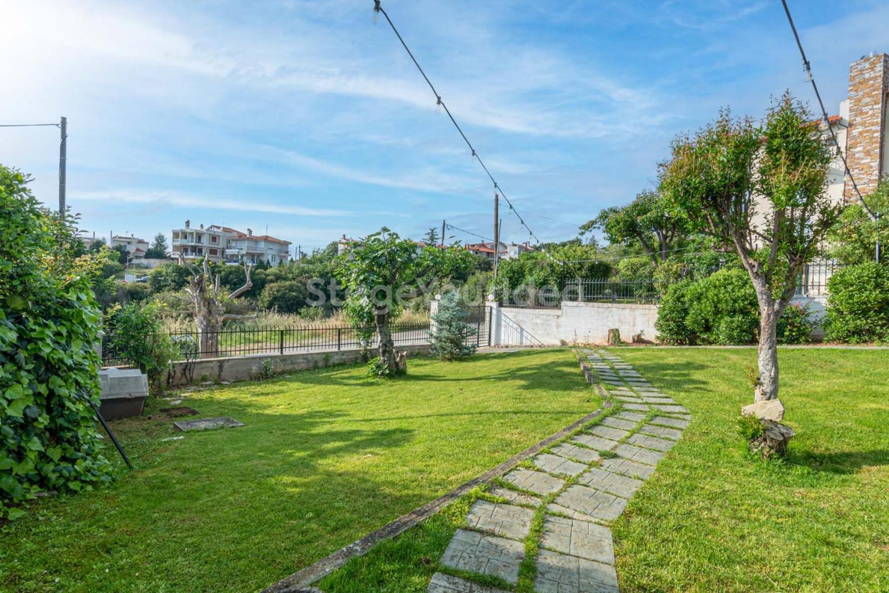 Traditional Villa Appartment With Garden, Also For Gatherings ,15 Minutes From Thessaloniki Airport Dış mekan fotoğraf